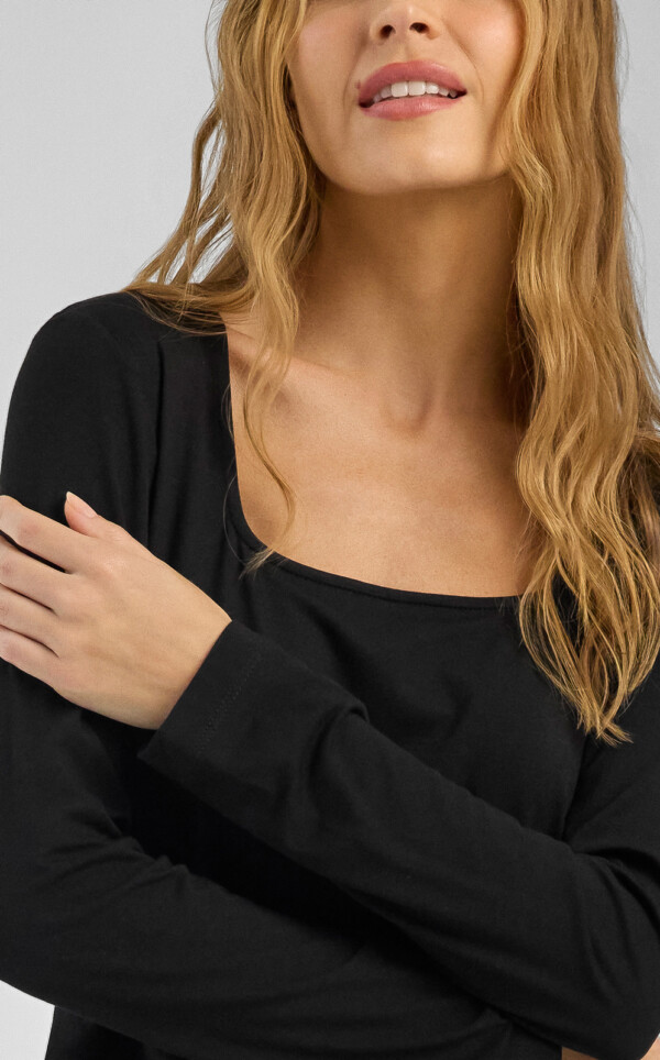 Pijama Blusa Manga Longa com Calça Alaia