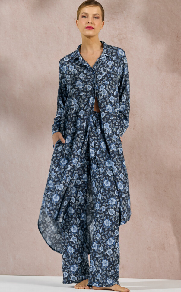 Camisola Alongada Manga Longa com Calça Edna