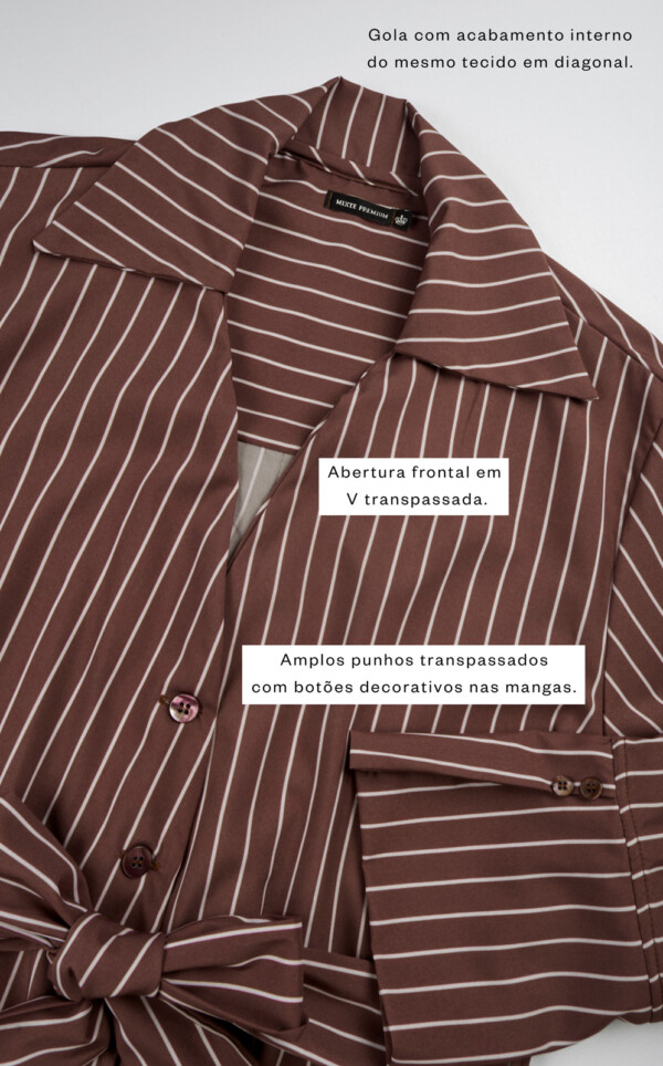 Premium – Pijama Americano Manga Longa com Calça Constanza