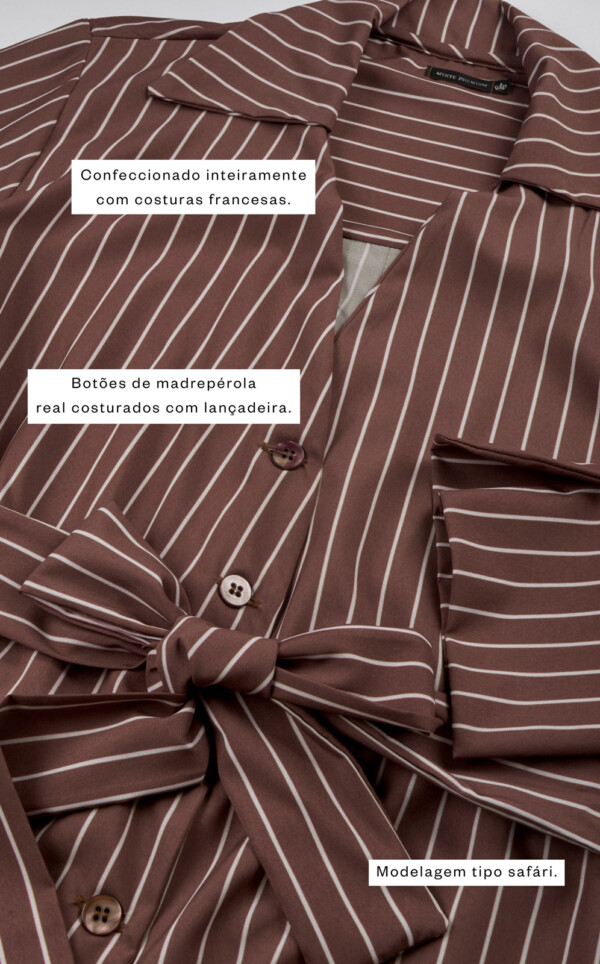 Premium – Pijama Americano Manga Longa com Calça Constanza