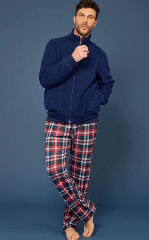 Jaqueta Plush com Zíper Lazaro