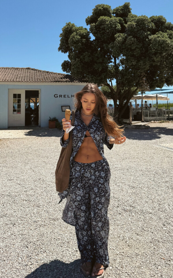 Camisola Alongada Manga Longa com Calça Edna