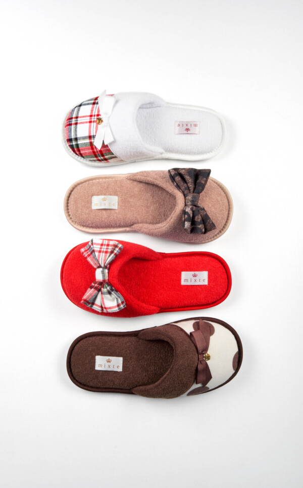 Pantufas Atoalhadas Adiana