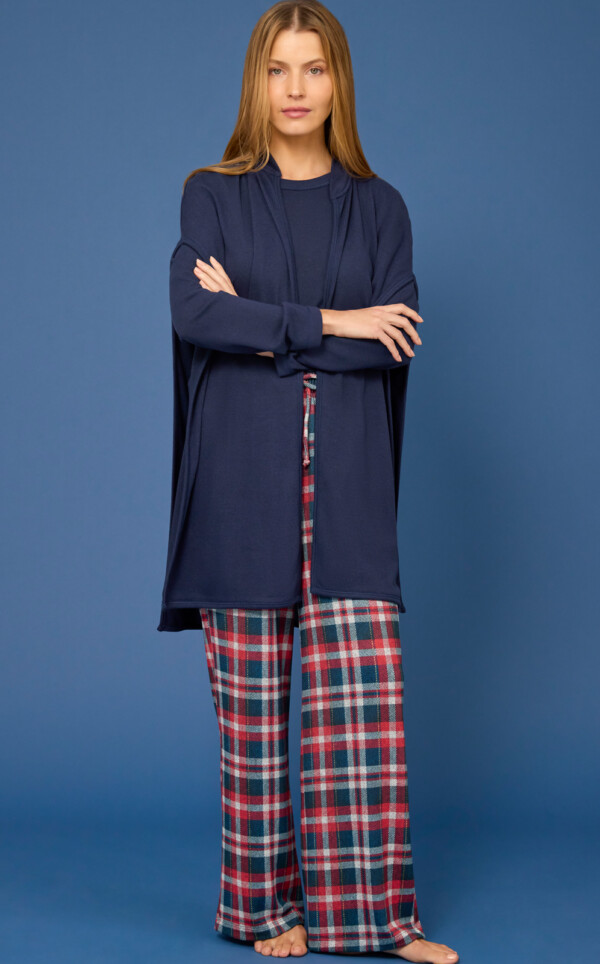 Pijama Conjunto Três Peças Vivian