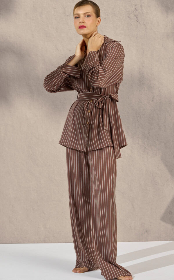 Premium – Pijama Americano Manga Longa com Calça Constanza