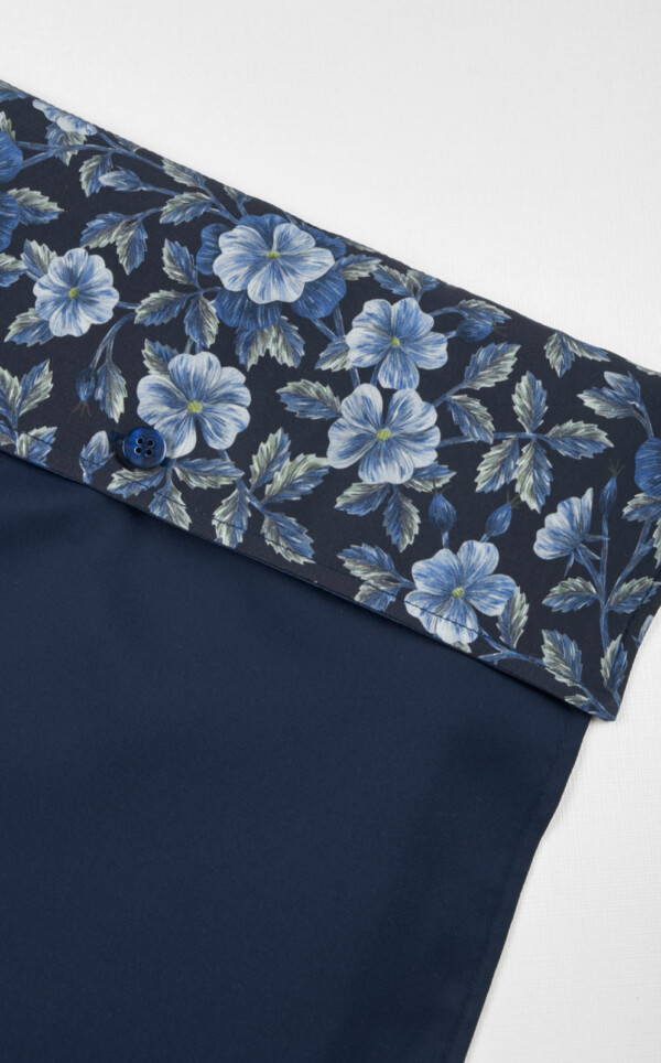 Pijama Blusa Manga Longa com Calça Palazzo Edna