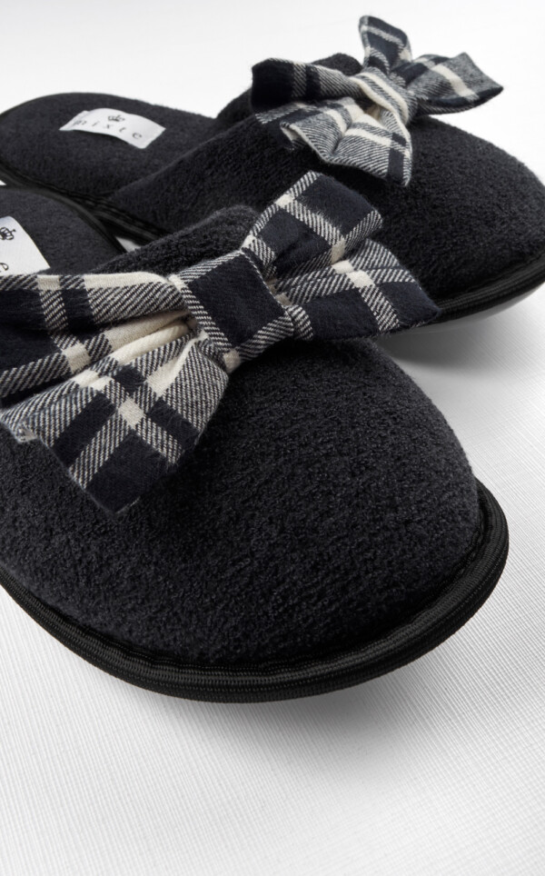 Pantufas Atoalhadas com Laço Gianella