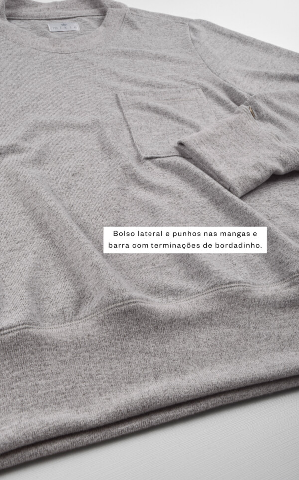 Pijama Blusa Manga Longa com Calça Felisa