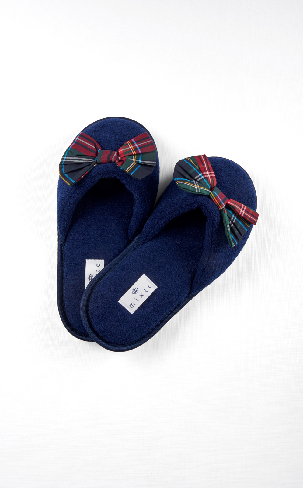 Pantufas Atoalhadas com Laço Izabel