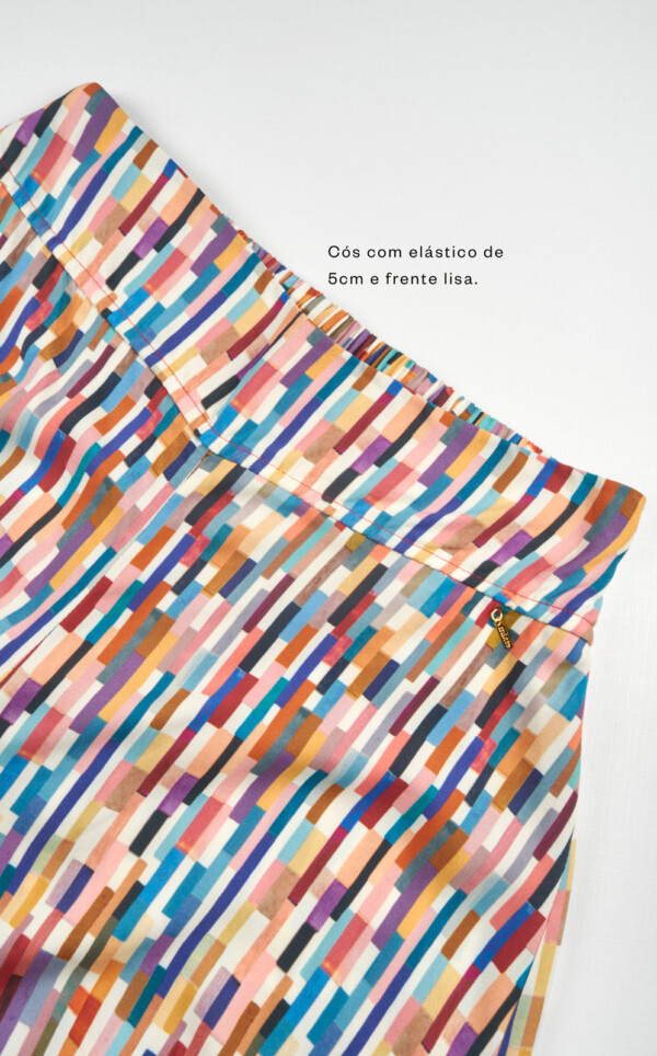 Pijama Regata com Bermuda Ampla Yaira