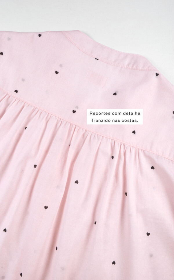 Pijama Americano Manga Curta com Shorts Holly