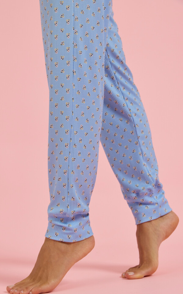 Pijama Blusa Manga Curta com Calça Jogger Molly