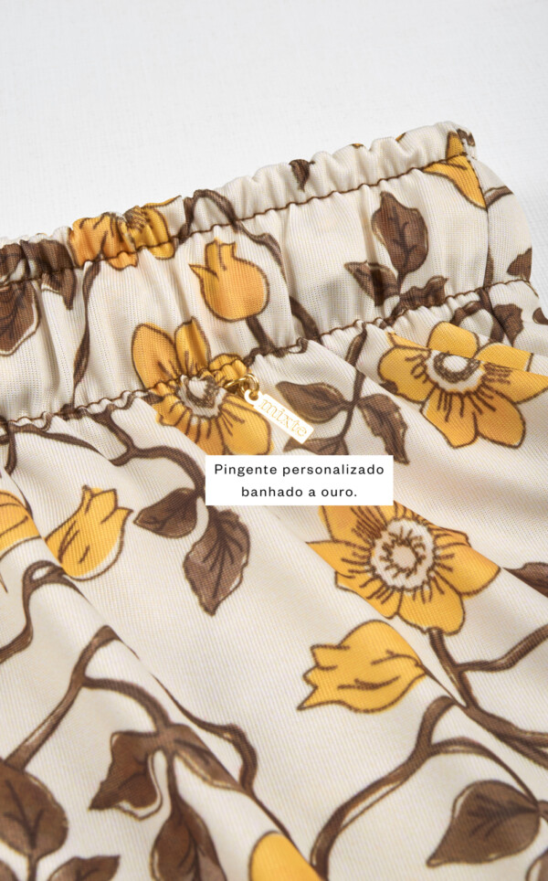 Pijama Blusa de Alças com Calça Delilah