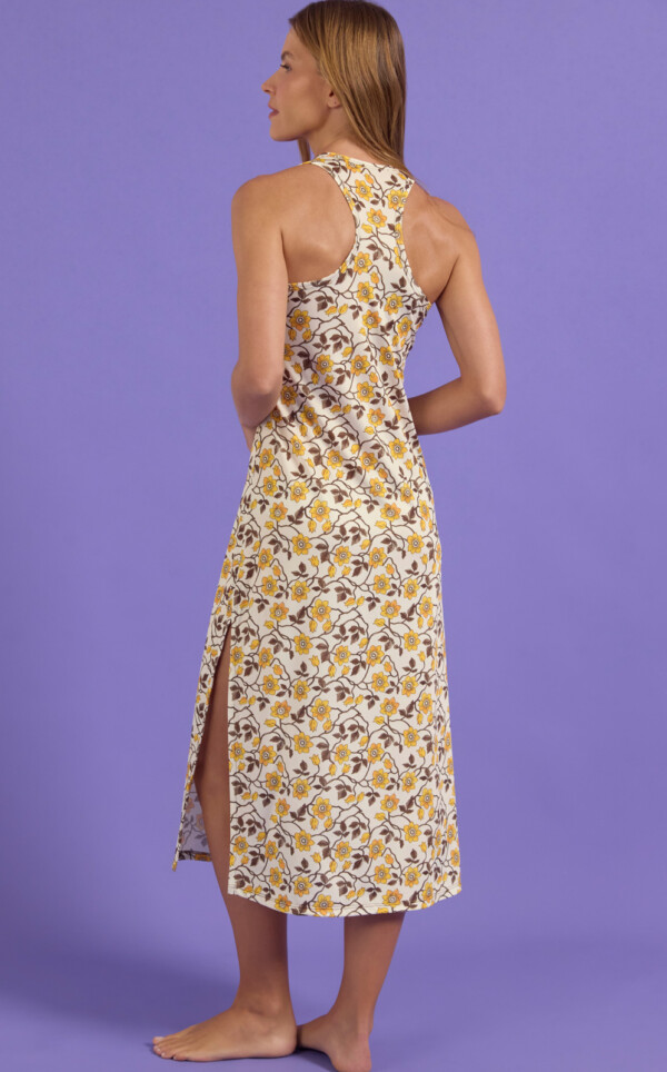 Camisola Midi com Abertural Lateral Delilah