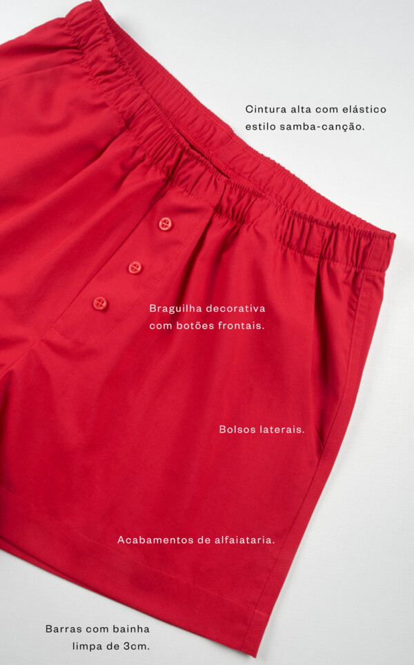 Pijama Americano Manga Curta com Shorts Millie