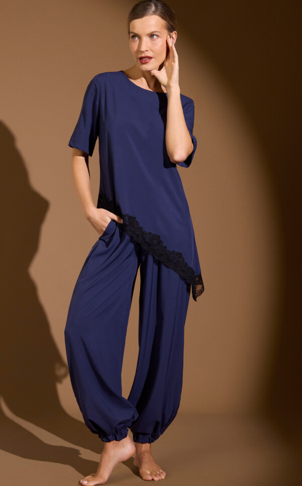 Premium – Pijama Blusa de Alças com Calça Aladdin Aylee