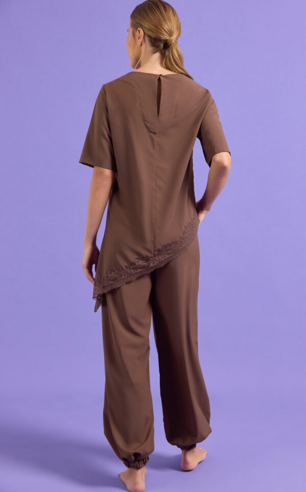 Premium – Pijama Blusa de Alças com Calça Aladdin Aylee
